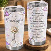 Custom Tumbler - Personalized Birthday Gifts For Daughter. Granddaughter - Forever My Precious Girl