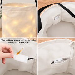 Custom LED Light Bucket Bag - Tiny Trickster