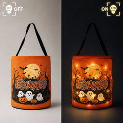 Custom LED Light Bucket Bag - Tiny Trickster