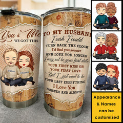 I'd Find You Sooner - Personalized Tumbler - Gift For Couples. Husband Wife