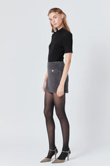 Tweed Boucle Skirt