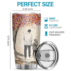 I Want You To Believe Deep In Your Heart - Tumbler - To My Daughter. Gift For Daughter. Daughter Gift From Dad. Birthday Gift For Daughter