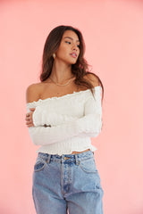 Katrina Smocked Crop Top