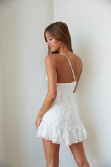 Livia One Shoulder Lace Mini Dress