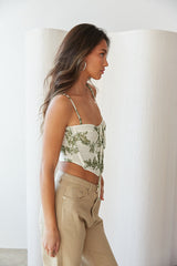 Nevaeh Strappy Corset Top