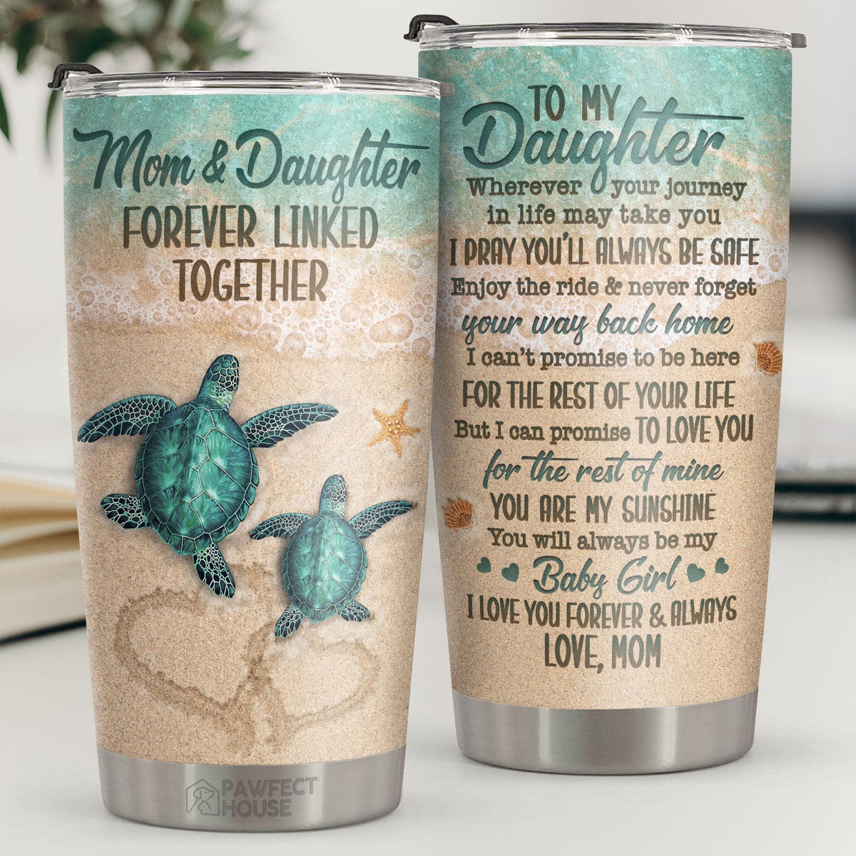 You Are My Sunshine. You Will Always Be My Baby Girl - Tumbler - To My Daughter. Gift For Daughter. Daughter Gift From Mom. Birthday Gift For Daughter