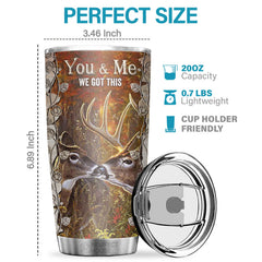 I Wish I Could Turn Back The Clock So I Would Love You Longer - Tumbler - To My Wife. Gift For Wife. Anniversary. Engagement. Wedding. Marriage Gift