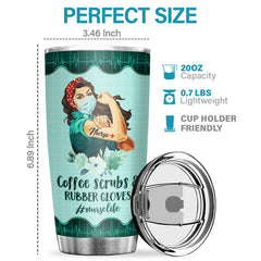 Nurse Because Life Saver Isn't An Official Job Title - Tumbler - Appreciation. Graduation. Retirement. Thank You Gift For Nurse. Nurse Week Gift. Nurse Life