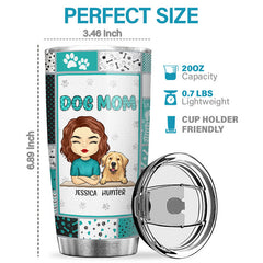 You Had Me At Woof - Dog Personalized Custom Tumbler -  Mother's Day. Birthday Gift For Pet Owners. Pet Lovers