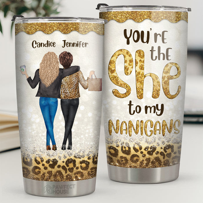We're More Than Just Friends - Bestie Personalized Custom Tumbler - Gift For Best Friends. BFF. Sisters