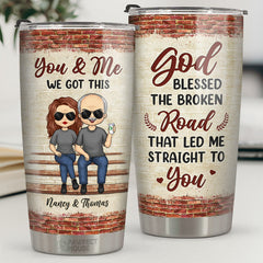 You & Me - Annoying Each Other For Decades & Still Going Strong - Couple Personalized Custom Tumbler - Gift For Husband Wife. Anniversary