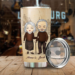 Our Life Ain't No Fairy Tale But Still You Are My Queen Forever - Gift For Couples. Personalized Tumbler