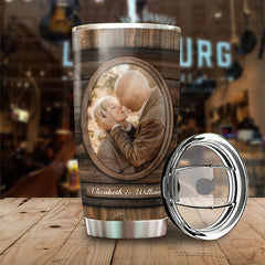 I Always Love You - Upload Image. Gift For Couples - Personalized Tumbler