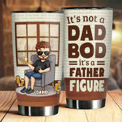 It's Not A Dad Bod But A Charming Father Figure  - Gift For Dad. Grandpa - Personalized Tumbler