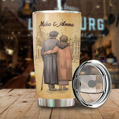 My Wife Is My Queen Forever - Gift For Couples. Personalized Tumbler