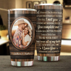 I Always Love You - Upload Image. Gift For Couples - Personalized Tumbler