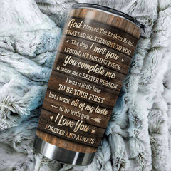 I Always Love You - Upload Image. Gift For Couples - Personalized Tumbler