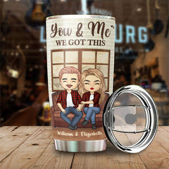 Wife To Husband - I Want All Of My Lasts To Be With You - Gift For Couples. Husband Wife. Personalized Tumbler