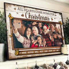 Together We Make A Family - Upload Image. Personalized Horizontal Poster