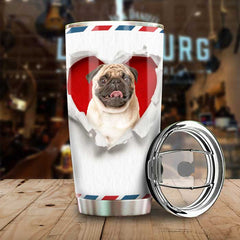 Thank You For Being My Parents - Gift For Dog Lovers. Upload Image - Personalized Tumbler