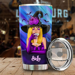 Hello Darkness My Old Friend - Personalized Tumbler - Gift For Yourself. Halloween Gift