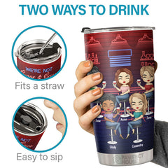 Besties Keeping Each Other Sane - Besties Personalized Tumbler - Christmas Gift For Best Friends. BFF. Sisters