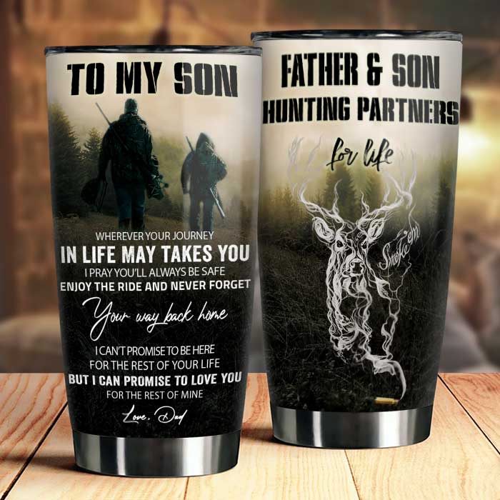 Father & Son - Hunting Partners For Life - Tumbler