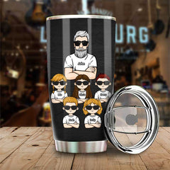 Grandpa Means Gentle Caring & More - Personalized Tumbler - Gift For Dad. Gift For Grandpa