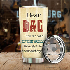 From Your Best Offspring - Personalized Tumbler - Gift For Dad. Gift For Father's Day