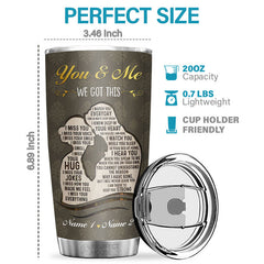 Never Forget How Special You Are To Me My Wife - Personalized Tumbler - To My Wife. Gift For Wife. Anniversary. Engagement. Wedding. Marriage Gift