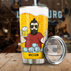 It's Not A Dad Bod. It's A Cute Father Figure - Gift For Dad. Grandpa - Personalized Tumbler