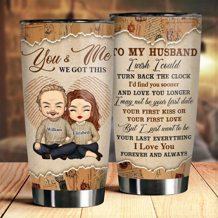 I'd Find You Sooner - Personalized Tumbler - Gift For Couples. Husband Wife