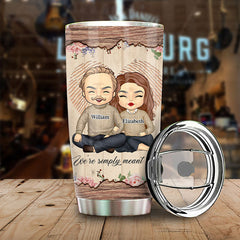 The Cars We Drove Won't Matter - Personalized Tumbler - Gift For Couples. Husband Wife