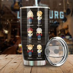 Dad Grandpa The Myth The Legend - Gift For Dad. Grandpa - Personalized Tumbler
