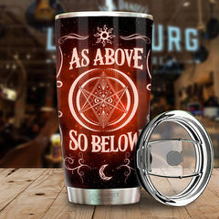 As The Body So The Soul - Personalized Witch Tumbler - Gift For Witches. Gift For Yourself. Halloween Gift