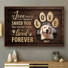 You Were My Favorite Hello - Personalized Horizontal Poster - Upload Image. Gift For Pet Lovers