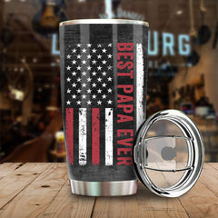 I'm The Best Dad Ever - Personalized Tumbler - Gift For Dad. Grandpa
