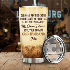 Love. Your Grumpy Old Husband - Personalized Tumbler - Gift For Couples. Husband Wife