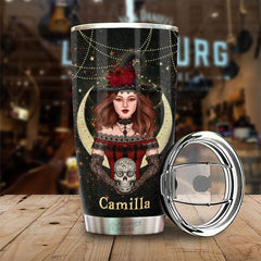What We Think We Become - Personalized Tumbler - Gift For Yourself. Halloween Gift