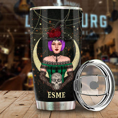 My Mother Trained A Witch - Personalized Tumbler - Gift For Yourself. Halloween Gift