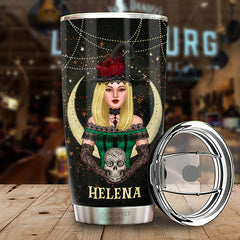 She Whispered Back I Am The Storm - Personalized Tumbler - Gift For Yourself. Halloween Gift