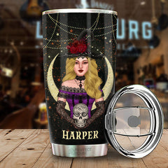 Born With The Magic In Their Souls - Personalized Tumbler - Gift For Yourself. Halloween Gift