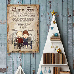 I Promise You A Better Night - Gift For Couples. Personalized Vertical Poster