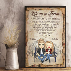 I Promise You A Better Night - Gift For Couples. Personalized Vertical Poster