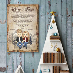I Promise You A Better Night - Gift For Couples. Personalized Vertical Poster