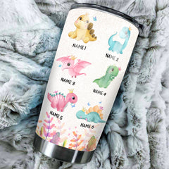 Motherhood Is A Walk In The Park - Personalized Tumbler