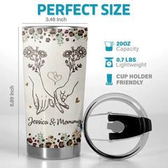 You Can Withstand The Storm - Family Personalized Custom Tumbler - Mother's Day. Gift For Mom. Daughter