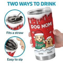 Every Pet Is A Tiny Bit Of Heaven - Dog & Cat Personalized Custom 3D Inflated Effect Printed Tumbler - Christmas Gift For Pet Owners. Pet Lovers