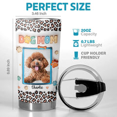 Custom Photo Furry Faces Make Every Moment More Joyful - Dog & Cat Personalized Custom 3D Inflated Effect Printed Tumbler - Christmas Gift For Pet Owners. Pet Lovers