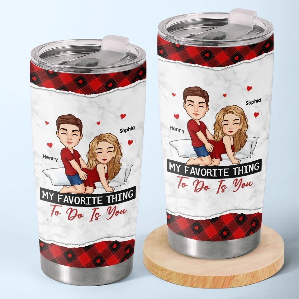 To Me. You Are Perfect - Couple Personalized Custom Tumbler - Gift For Husband Wife. Anniversary